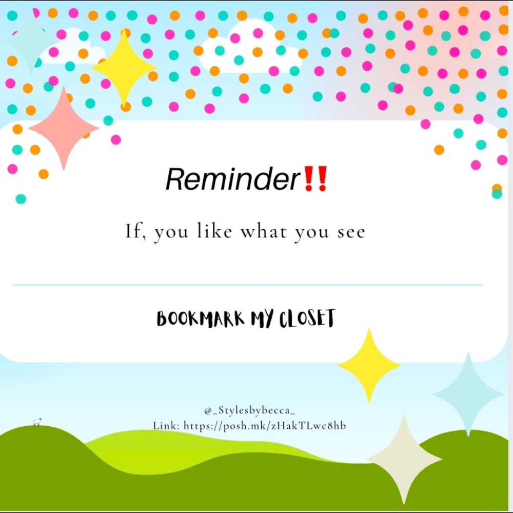 BOOKMARK MY CLOSET!!